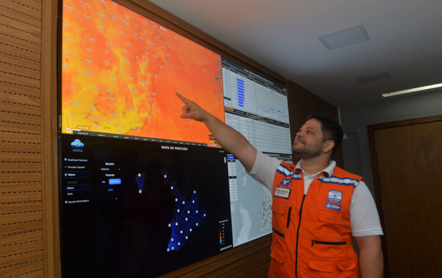 Operação Chuva: Cemadec opera 24h para prevenir desastres climáticos